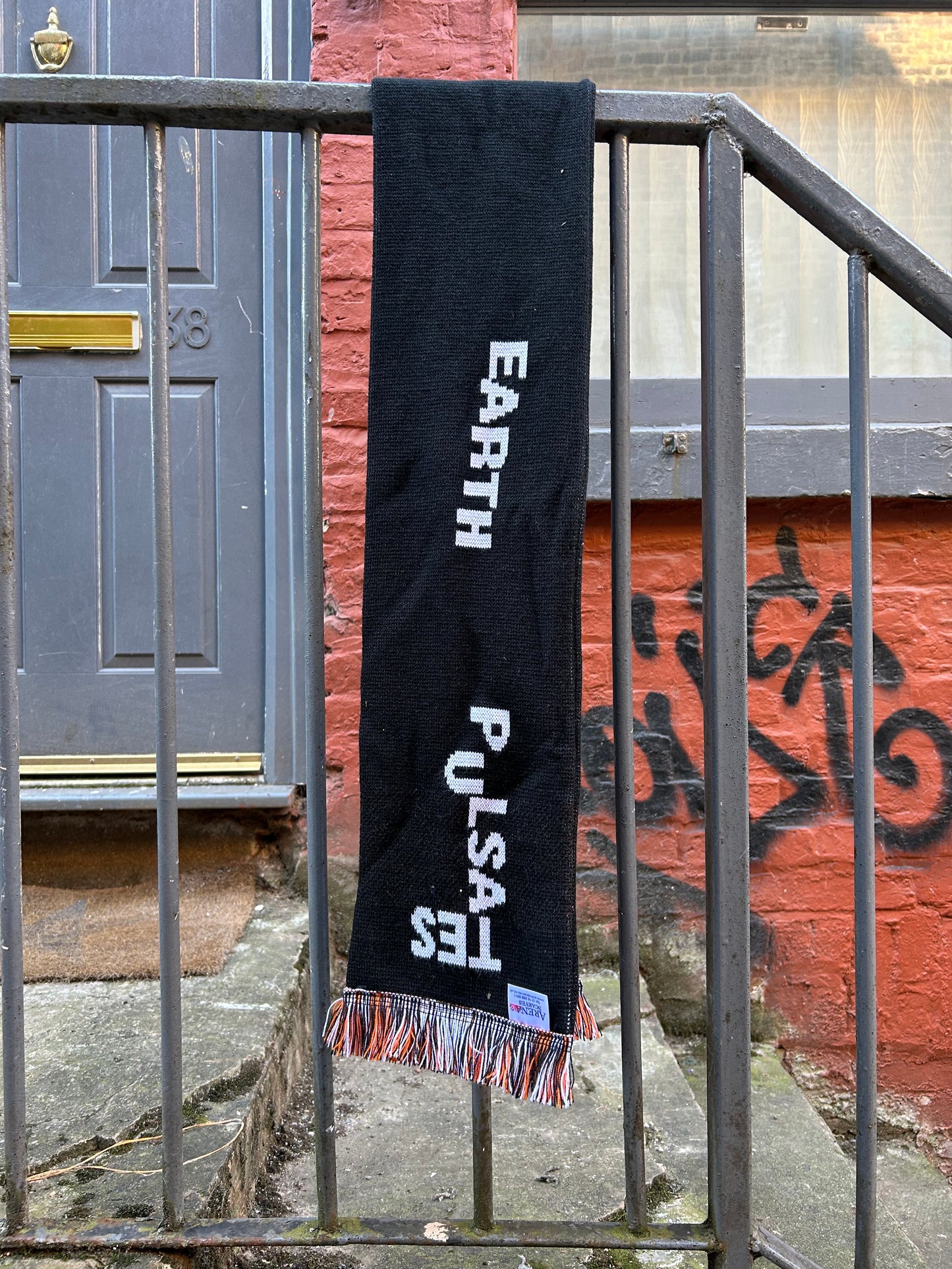 Every Inch Of Earth Pulsates Scarf